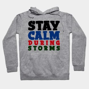 Stay Calm During Storms Hoodie